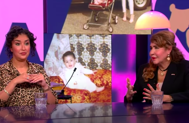 Soundos El Ahmadi en haar moeder